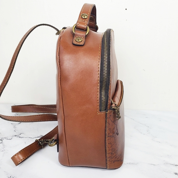 Patricia Nash Montioni Signature Map Backpack - Picture 5 of 8